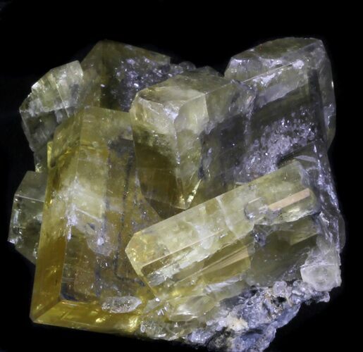 Gemmy, Bladed Barite Crystals - Meikle Mine, Nevada #33714